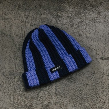 Two-Tone Beanie - bold & cozy - von crroco studio