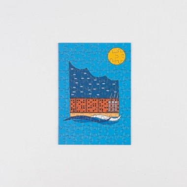 SUNSHINE PUZZLES: AM HAFEN, 99 TEILE MINI PUZZLE