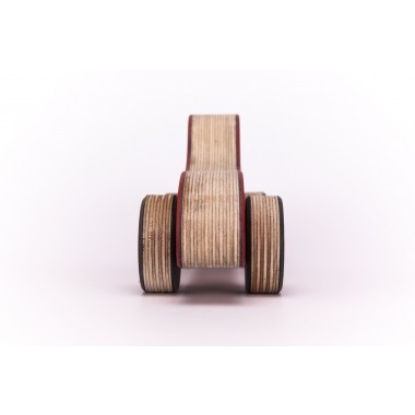 STADIG.brumm Spielzeugauto Flitzer aus Holz und Linoleum