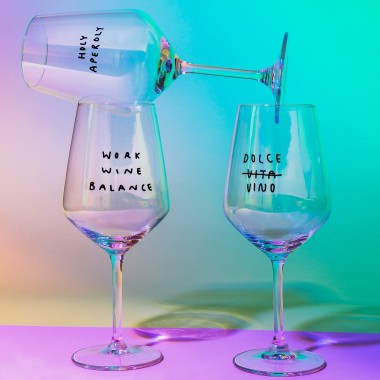 "Dolce Vino" Weinglas by Johanna Schwarzer x selekkt