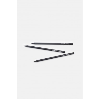 Stift- & Notizbuchband in Schwarz – Brunhilda