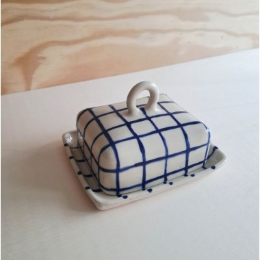 Skelini - Keramik Butterdose handgemacht