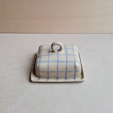 Skelini - Keramik Butterdose handgemacht