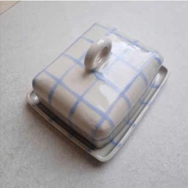 Skelini - Keramik Butterdose handgemacht