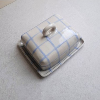 Skelini - Keramik Butterdose handgemacht