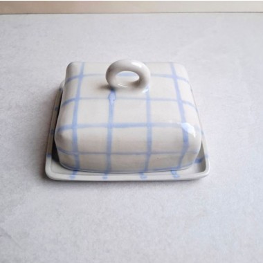 Skelini - Keramik Butterdose handgemacht