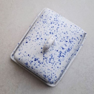 Skelini - Keramik Butterdose handgemacht