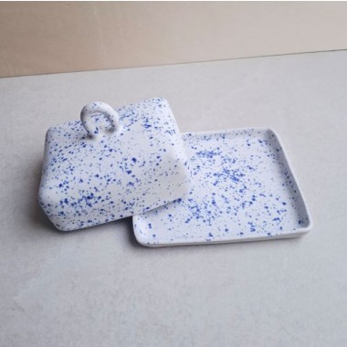 Skelini - Keramik Butterdose handgemacht