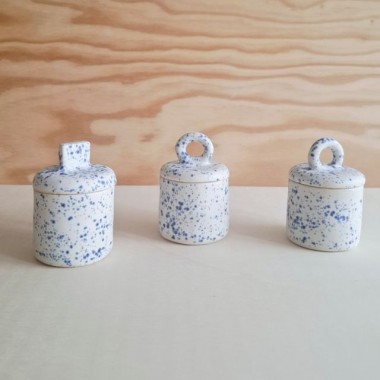 Skelini - Keramikdose handgemacht