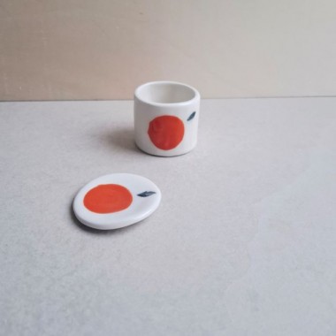 Skelini - Porzellan dose handgemacht