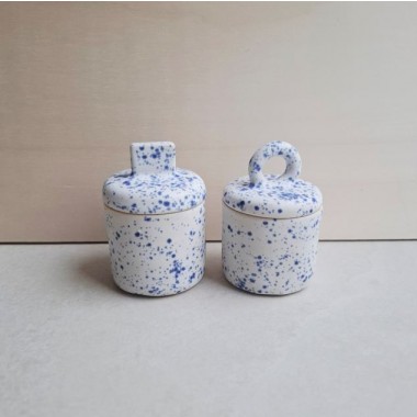 Skelini - Keramikdose handgemacht