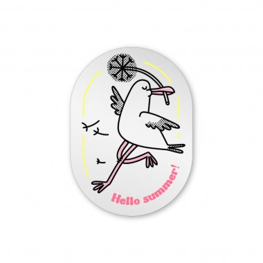 Sticker-Set Moin! Möwen – Brunhilda