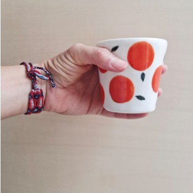 Skelini - handgemachte Tasse aus Porzellan