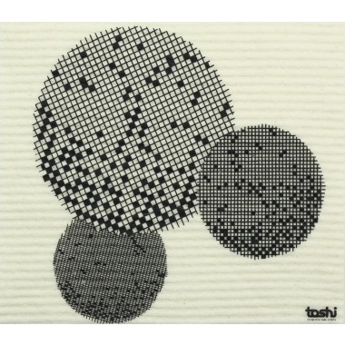 toshi Schwammtuch furbi "3 Pixelkreise"