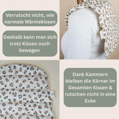 Nackenkissen mit Bio-Dinkel für Entspannung – Tochter von Walter