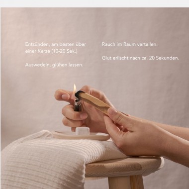 Premium Palo Santo Räucherwerk SERFOR Zertifiziert Nachhaltiger Anbau - noneedformore