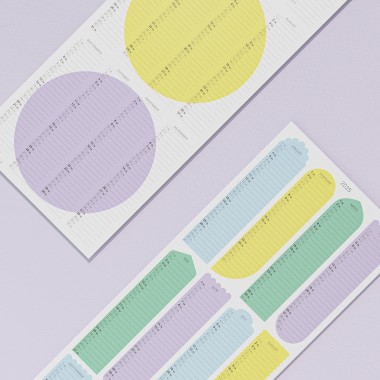 TEO Wandkalender 2025 - Circles