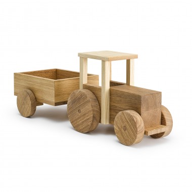 AUERBERG Traktor mit Anhänger