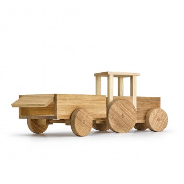 AUERBERG Traktor mit Anhänger