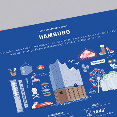 Bureau Bald - Frühstücksbrettchen Hamburg