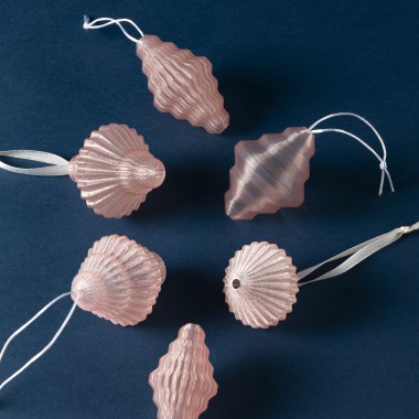 XMAS Ornaments - 3er Set (transparent)