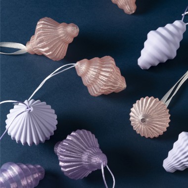 XMAS Ornaments - 3er Set (transparent)