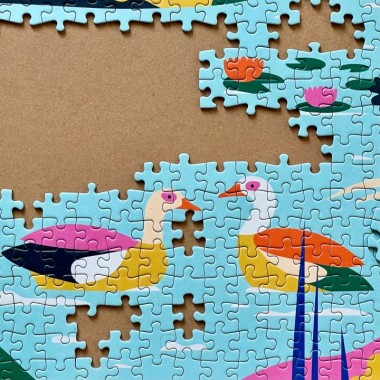 Das Puzzle Kollektiv - Puzzle "Feuersee" 1000 Teile