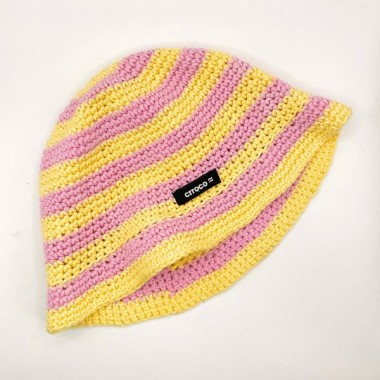 'Aline' Häkel-Bucket Hat von crroco studio
