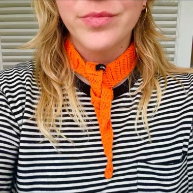 'Little Crochet Scarf" Handgemachter Schal von crroco studio