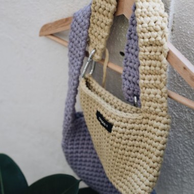 'Slow Bag Mini Edition' gehäkelte Tasche von crroco studio