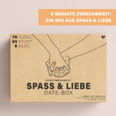 Zweisamkeit-Box | Spaß & Liebe - Date Box | DEINE ZWEISAMKEIT