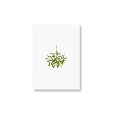 Postkarte Mistelzweig, 3er Set - SANS.