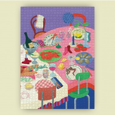 Das Puzzle Kollektiv - Puzzle "Le Soir" 1000 Teile Das Puzzle Kollektiv - Puzzle "Le Soir" 1000 Teile