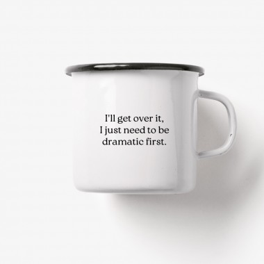 typealive / Emaillebecher Tasse / Dramatic