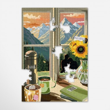 Puzzle-Date - Bergblick | DEINE ZWEISAMKEIT