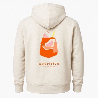 sunday aperitivo club hoody - raw - larrys fashion sunday aperitivo club hoody - raw - larrys fashion