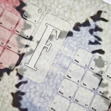 Fine Art Wandkalender 2026 Berber Rose