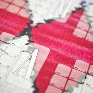 Fine Art Wandkalender 2026 Berber Rose