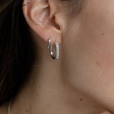 Mi Amor Mini Hoops / Ohrringe 18K Gold Vermeil & recyceltes 925er Sterling Silber - NOLI THE STUDIO