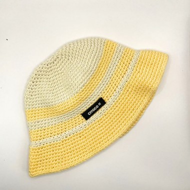 'Aline' gehäkelter Bucket Hat von crroco studio