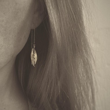 IDA PING JEWELRY // DURCHFÄDLER 14 K GOLD FILLED*