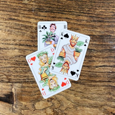 Spielkarten Pflanzen-Edition von Karten Garten