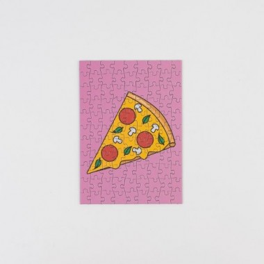 SUNSHINE PUZZLES, PIZZA, 99 TEILE MINI PUZZLE
