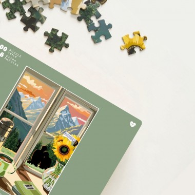 Puzzle-Date - Bergblick | DEINE ZWEISAMKEIT