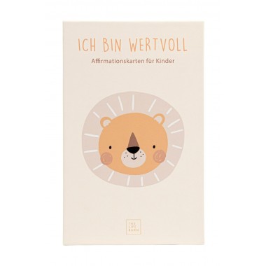 The Life Barn Affirmationskarten "Ich Bin Wertvoll" für Kinder