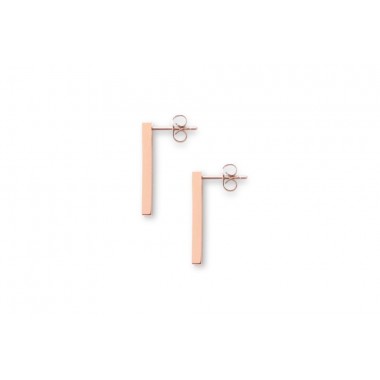 BeWooden Ohrringe mit Holzdetail - Neue Collection - Rea Earrings Rectangle