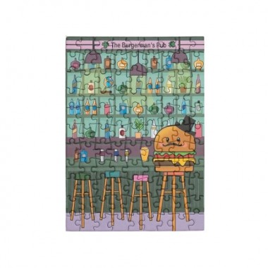 SUNSHINE PUZZLES Mini Puzzle "BURGERMAN'S PUB"