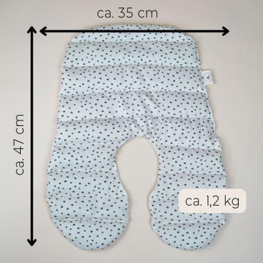 Wärmekissen Nacken Schulter mit Bio-Dinkel – Tochter von Walter
