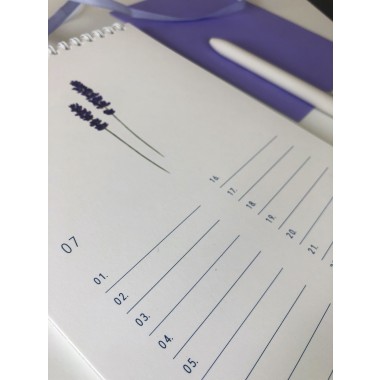 Geburtstagskalender mit Botanikmotiven - SANS.