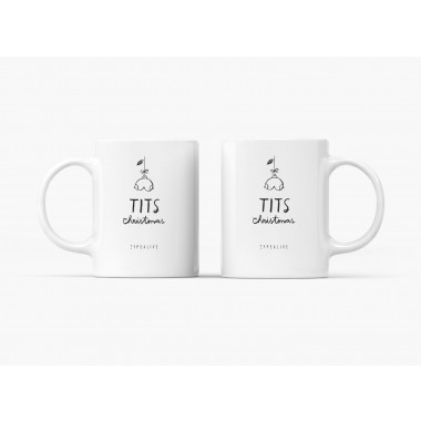 typealive / Tasse aus Keramik / Tits Christmas